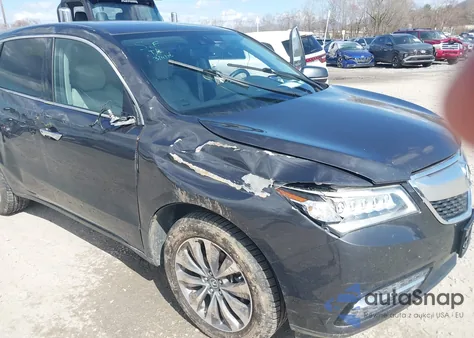 2014 Acura Mdx Technology Package from USA, damaged, VIN 5FRYD4H44EB045911